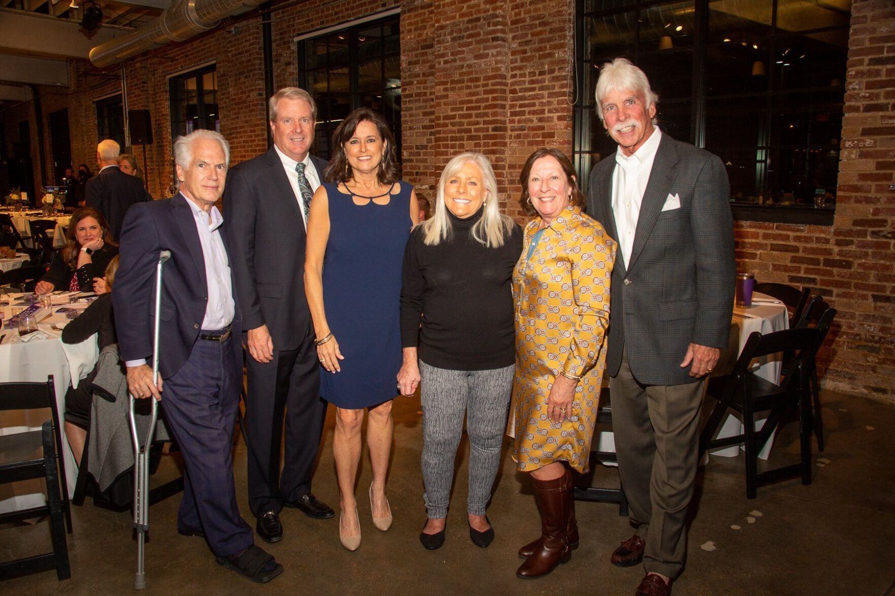 Doug Adderton, Al and Sanoly Koller, Joanie Mills, Rose Brennan, Bob Mills